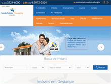 Tablet Screenshot of imobiliariaconceito.com.br